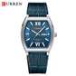 Montre moderne avec Bracelet en cuir confortable et résistant pour Hommes