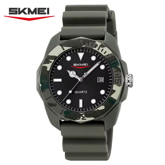 Montre militaire robuste avec Bracelet en Silicone Confortable pour Hommes