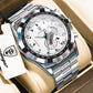 Montre élégante d'un style moderne en Acier Inoxydable pour Hommes