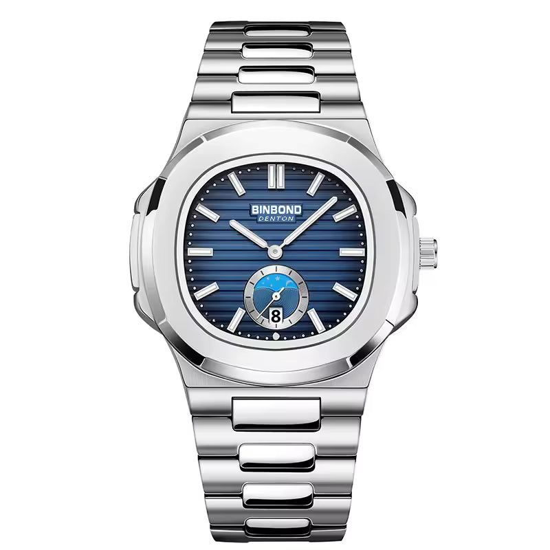 Montre Moderne Tendance et Résistante avec Bracelet en acier inoxydable pour Hommes