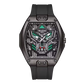 Montre Exceptionnelle et Moderne avec Bracelet en Silicone pour Hommes