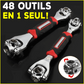 Clé universelle 48 en 1 avec tête pivotante à 360° UP2CI