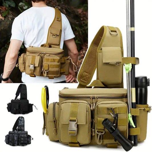 Sac à dos multipoches pour hommes 6437