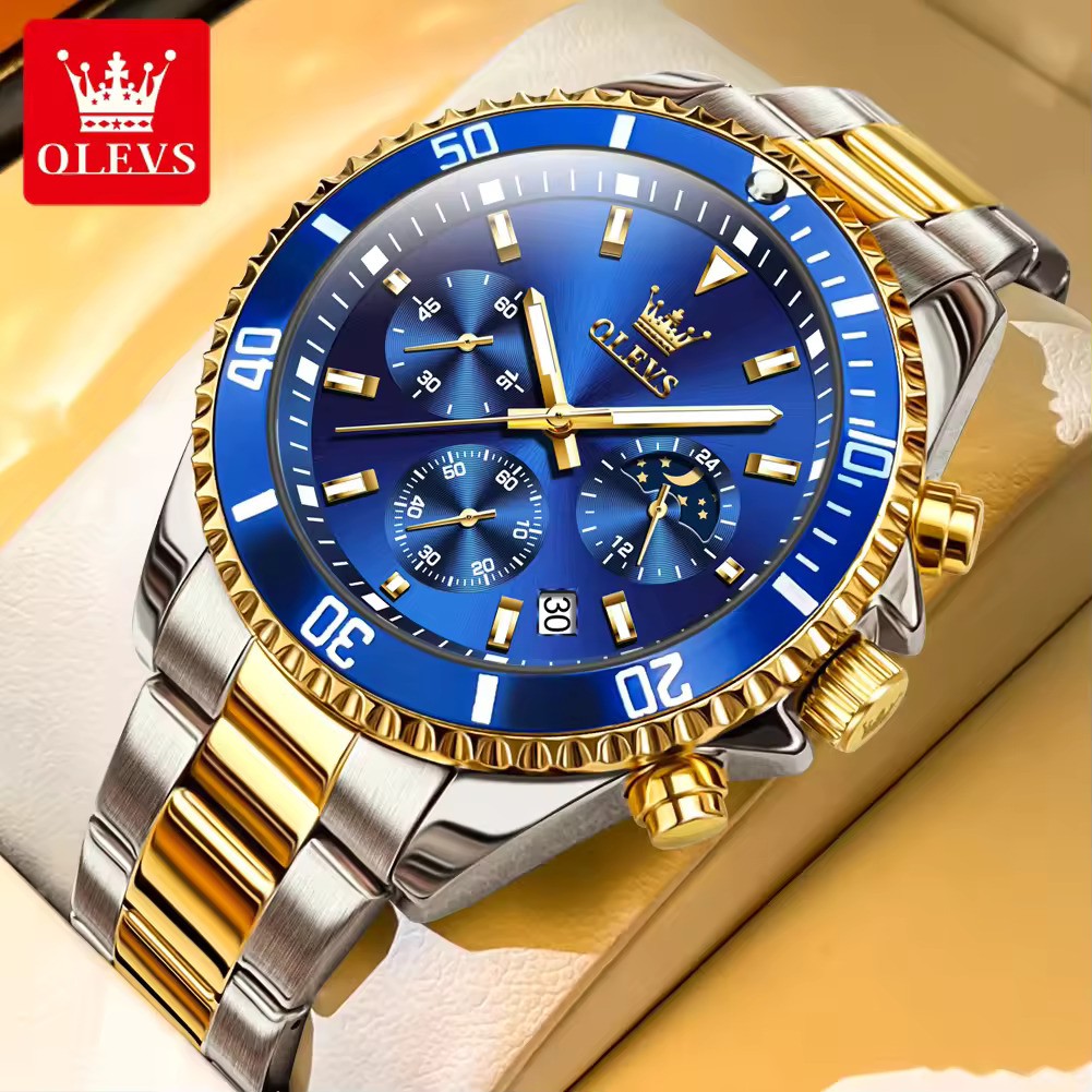 Montre de luxe à quartz pour homme 4793