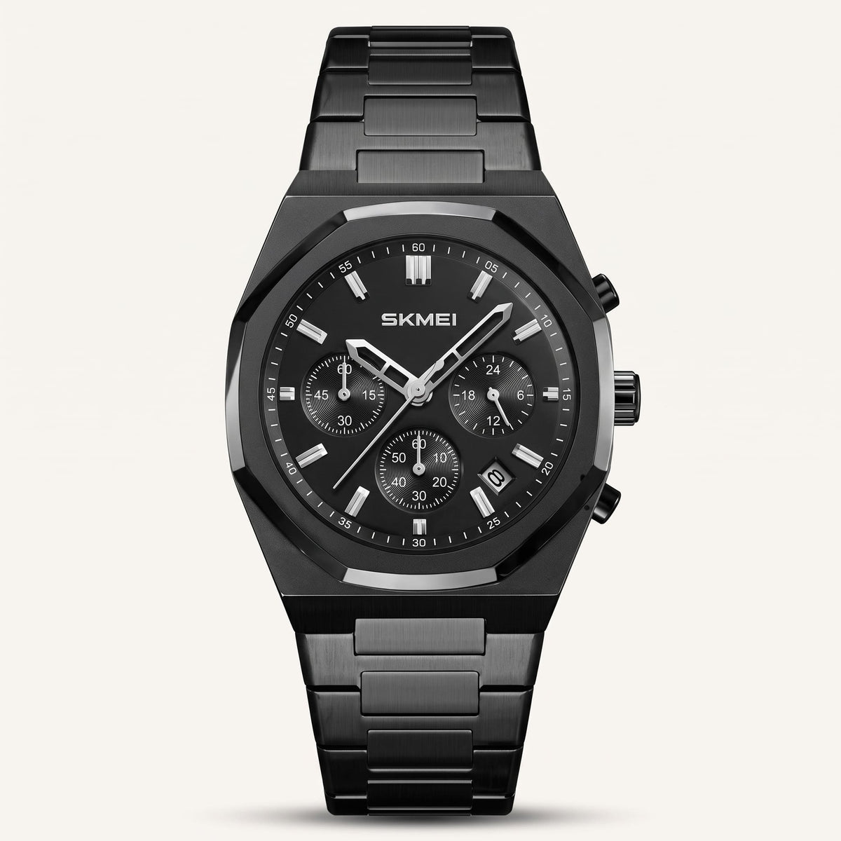 Montre Classique et Raffinée avec Bracelet en Acier Inoxydable pour Hommes