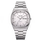 Montre Carrée Moderne avec Bracelet en Acier Inoxydable pour Hommes
