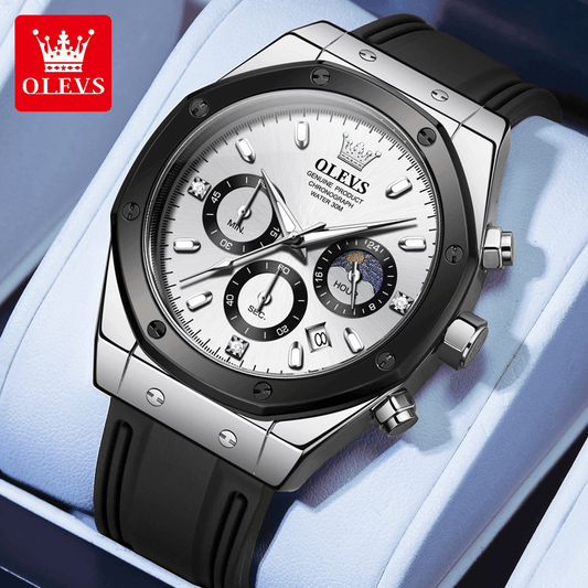 Montre de luxe imperméable pour hommes 5276
